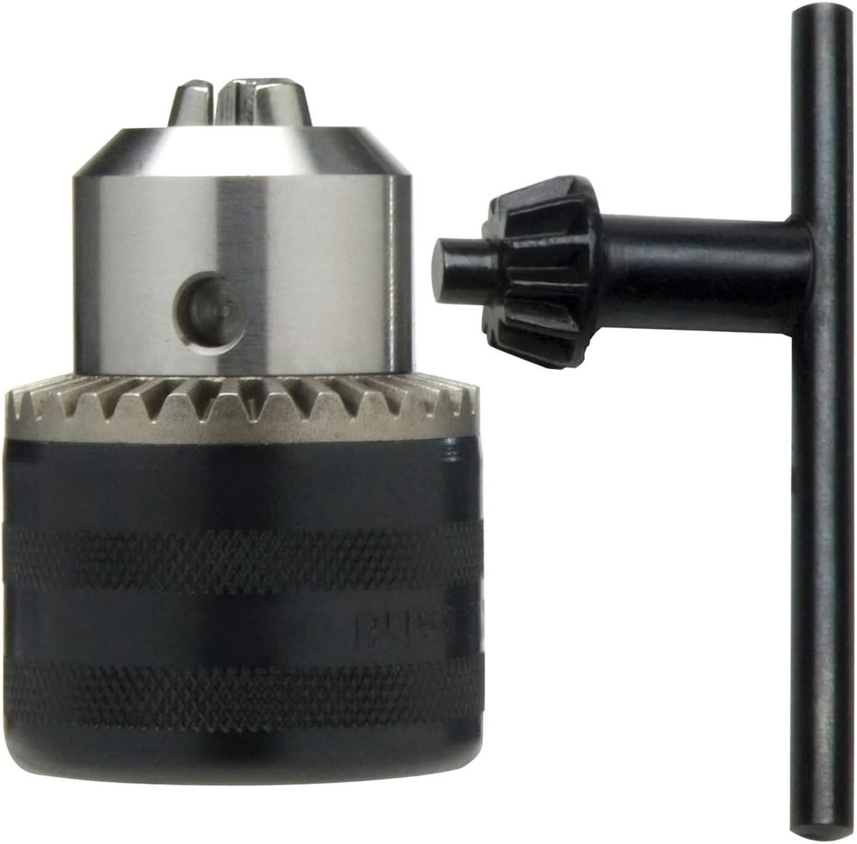 Boorhouder met Sleutel - Boorkop Klauwenboorkop - Boren Monteren - Verwisselbare Klauwen - 13 mm - Zilverkleurig