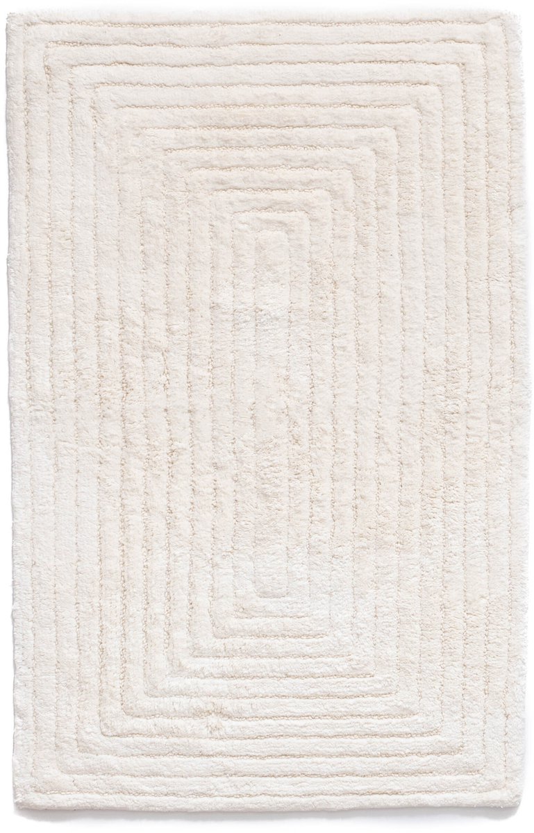 Badmat - Stille ivoor 50x80
