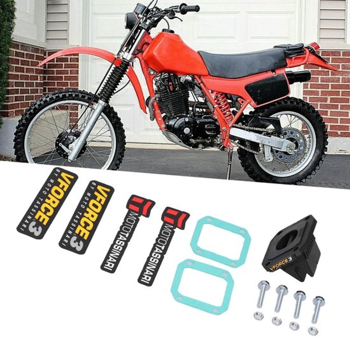 Golden crown - CR 85 Riet - Motorfiets Luchtinlaatsysteem