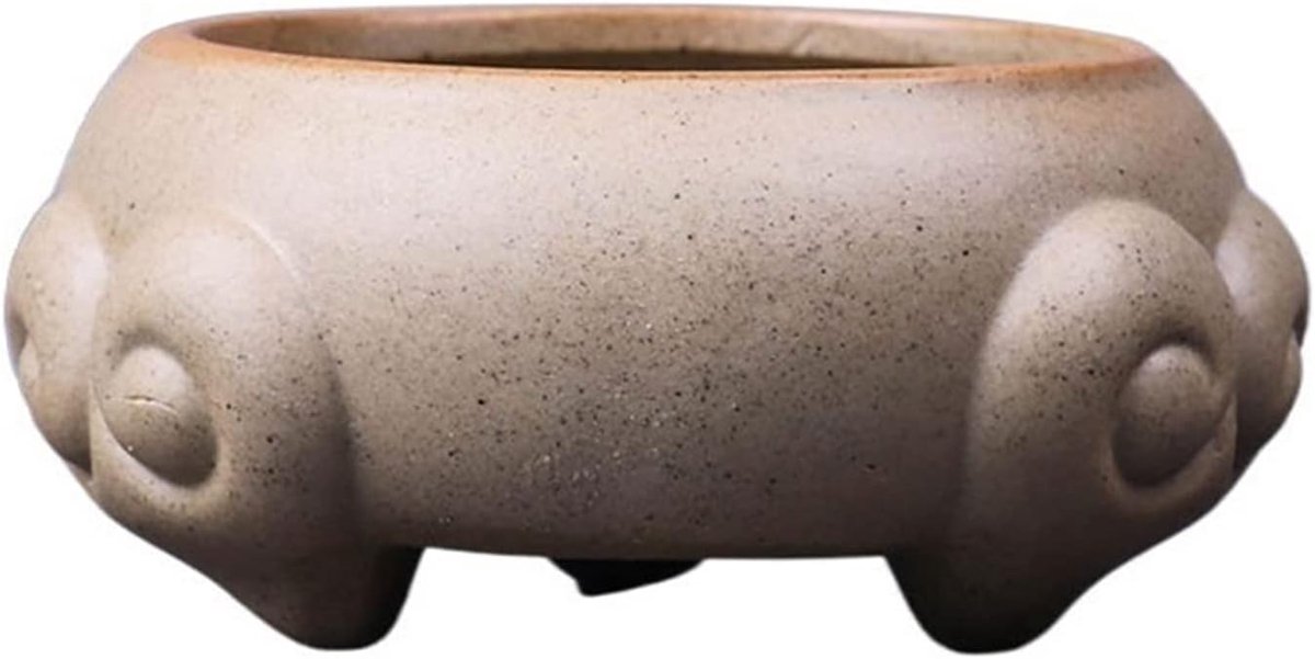 Pot Voor Kamerplanten Plantenbak Keramiek Kleine Bloempot Woonkamer Groene Plant Creatieve Zen Decoratieve Bloempot Duurzame Bloempot Decoratieve Plantenpotten(A)