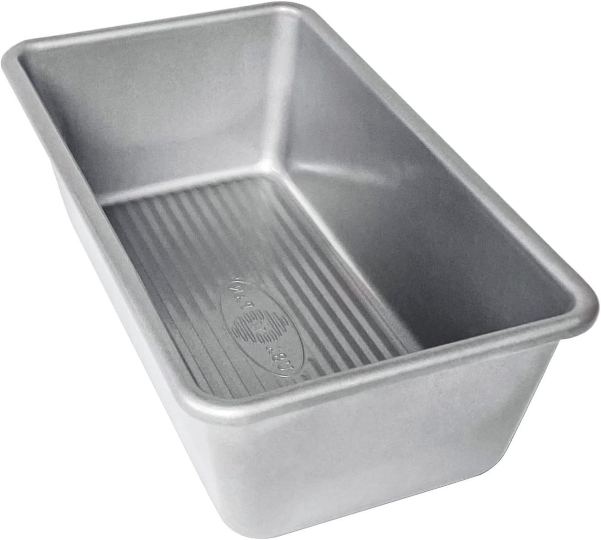 Broodvorm - Bakvorm - Brood Bakken - Geribbelde Textuur - 8.5 x 4.5 inch - Grijs