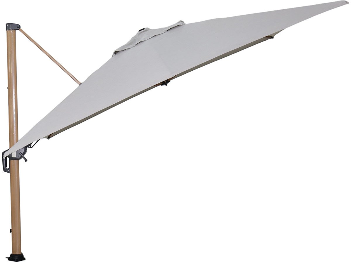 Garden Impressions Hawaii Big Pole II zweefparasol 350x350 teak/royal sand – foto 7