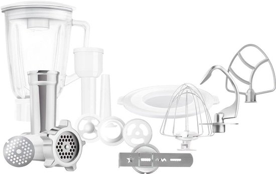 Keukenmachine - Mixer Robot - Bakken en Koken - Krachtige 1000W Motor - 4.5L Kom - Turkoois — afbeelding 2