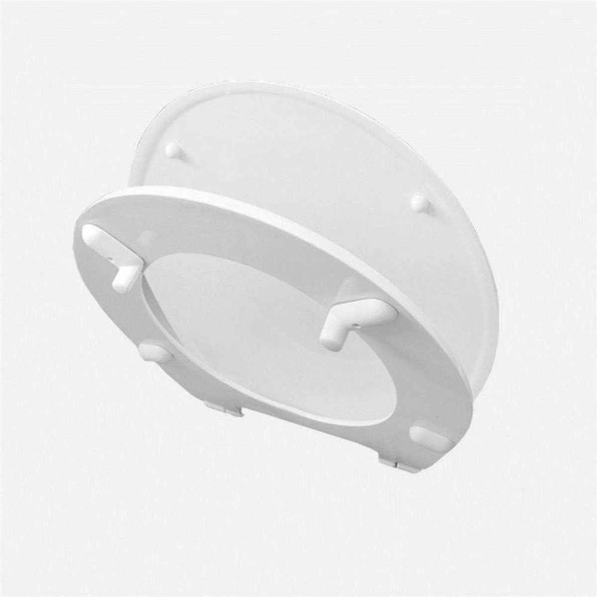 Toiletbril - Zitting Deksel - Verhoogd Comfort - Eenvoudig Reinigen - Universeel - Alpinewit