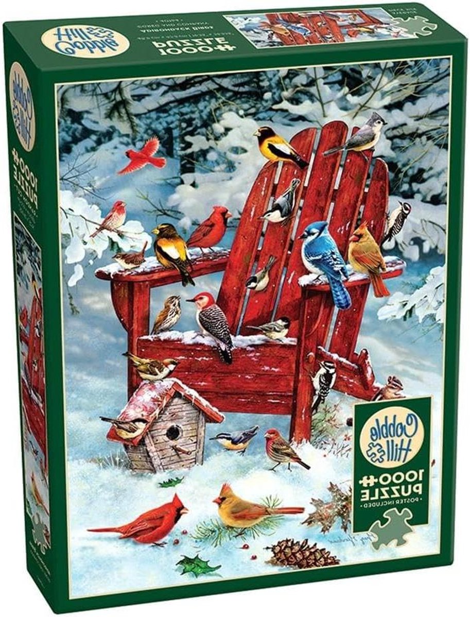 Legpuzzel Vogels 1000 Stukjes Kleurrijk Puzzelplezier