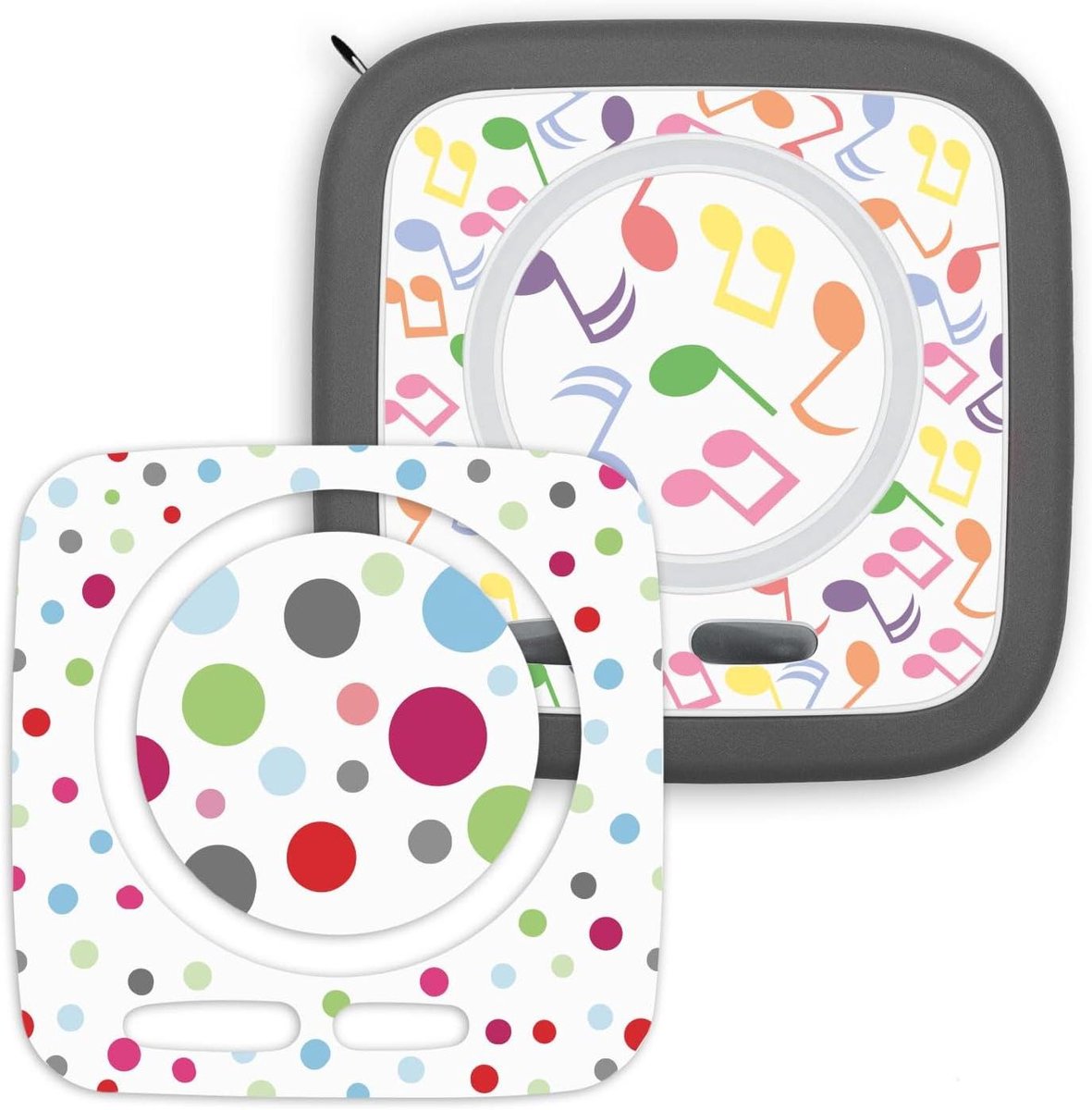 Beschermfolie Toniebox - Sticker Set - Decoreren en Beschermen - Krasbestendig - 93 x 94 mm - Multicolor