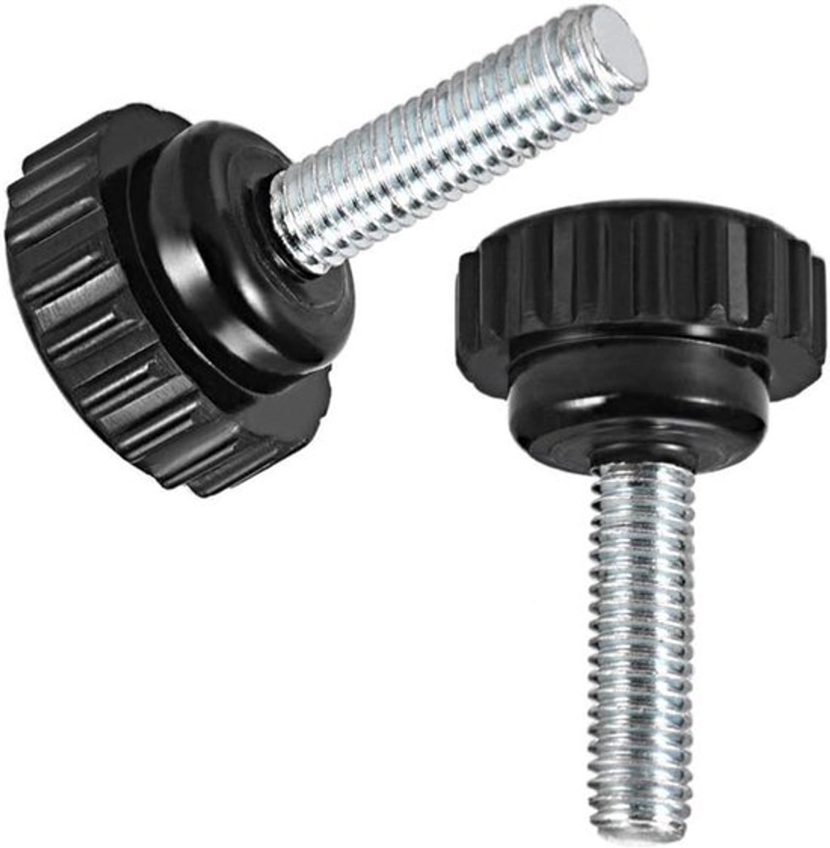 Dailygoods - Gekartelde Klemknoppen - Schroefdraad - Handige Grip