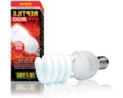 UVB Lamp - Compacte Lamp - Reptielen Welzijn - Hoge UV Behoefte - 25 Watt - null
