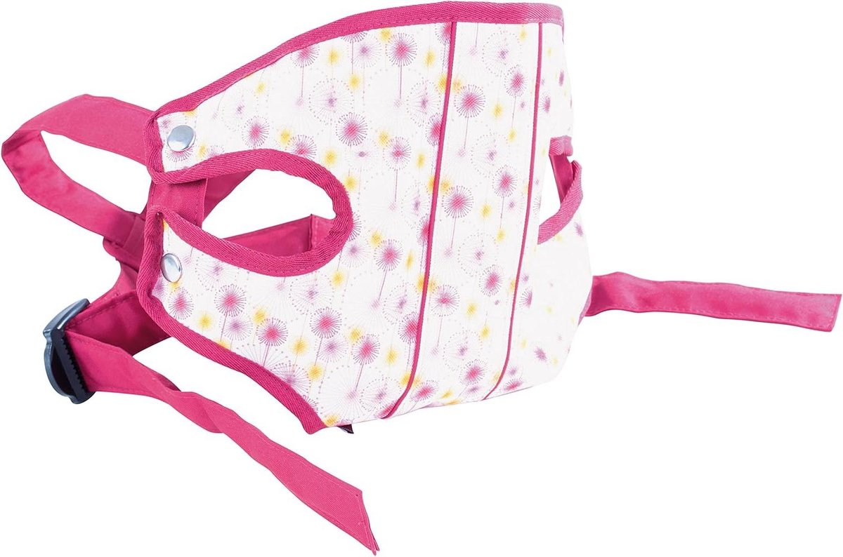 Poppenbuikdrager - Draagtas poppen - Samen spelen - Verstelbare banden - 30-48 cm poppen - Meerkleurig