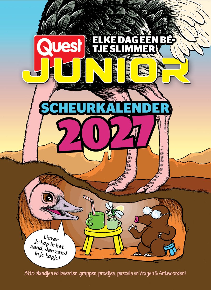 Quest Junior Scheurkalender 2027