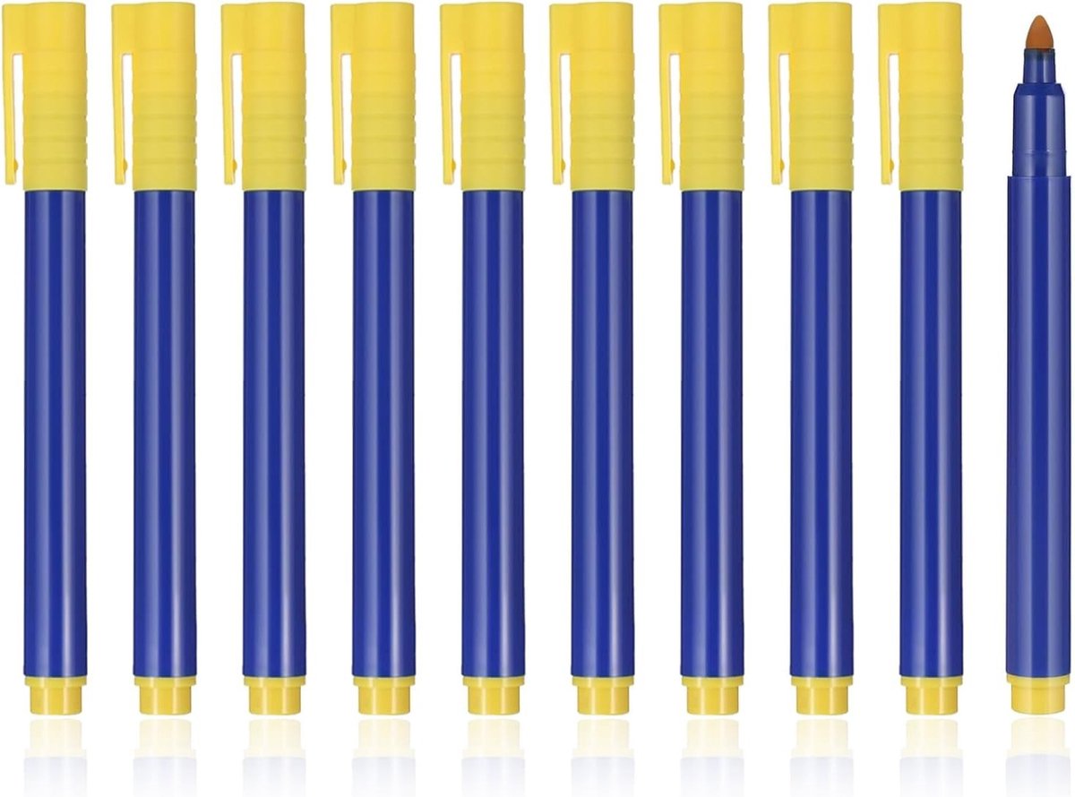 10 Stuks Valse Geld Tester Pen, Flexibel en Draagbaar voor Controle op Bankbiljet Authenticiteit