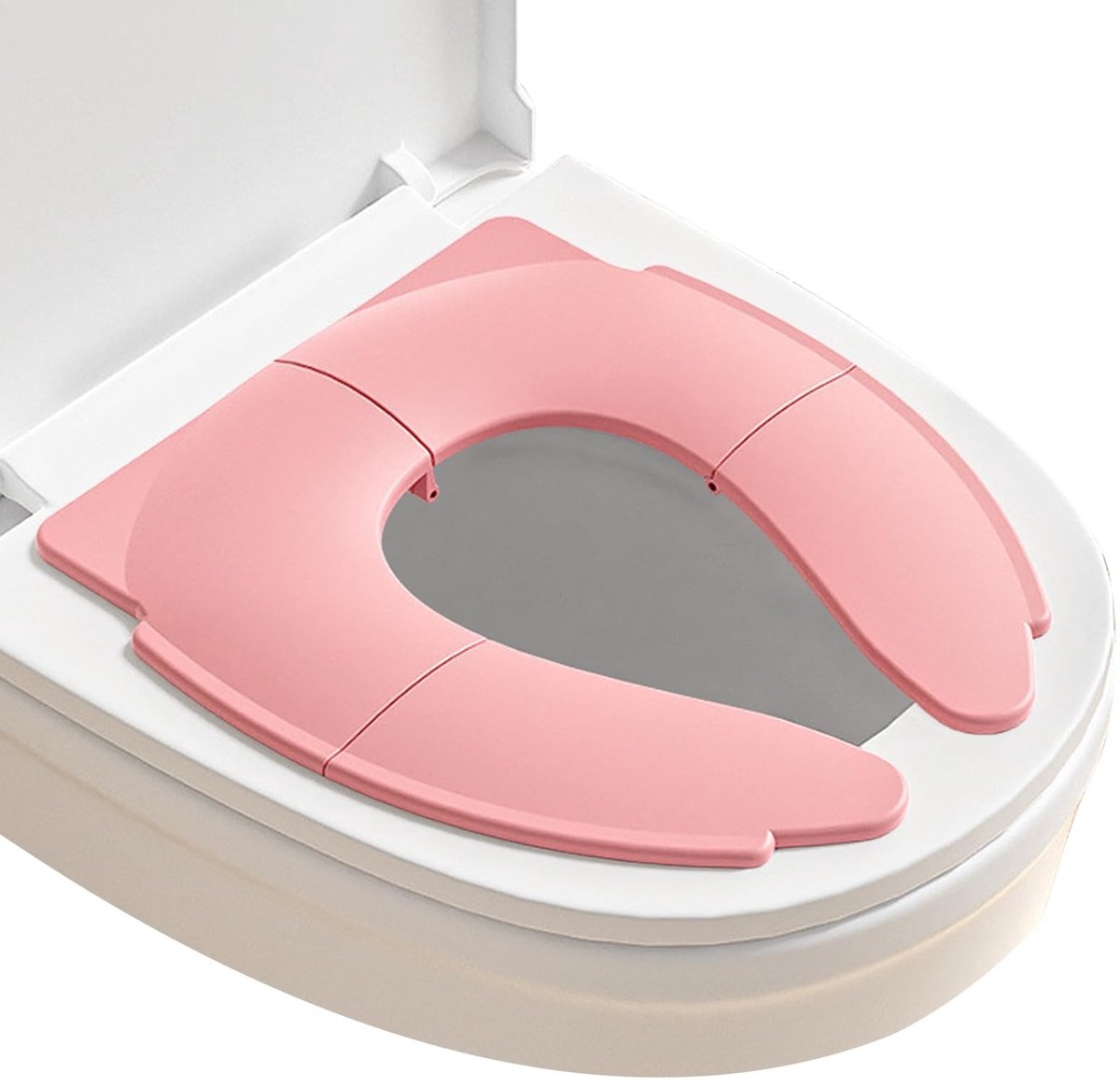 Omgoods - Vouwbare Toiletstoel voor Kinderen met Antislip Kussen