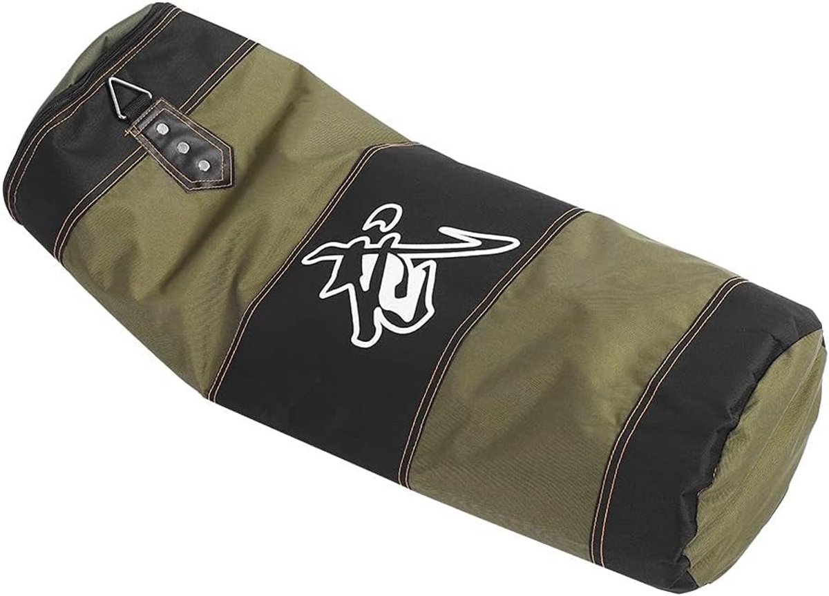 Lege Bokszak voor Training - Zandzak van Oxford Stof met Rits voor Fitness en Sport (80CM)