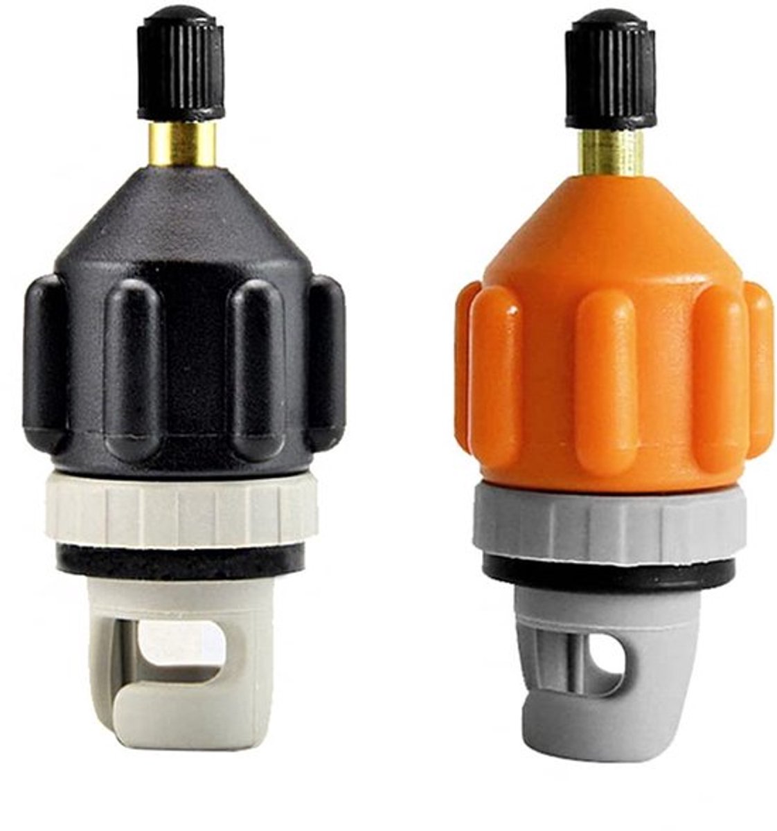 Luchtpomp Converter - 2 Stuks - Opblaasbare Boot - Paddle Board - Opblaasbaar Bed - Nylon Materiaal - Diameter 35mm - Opblaaspomp