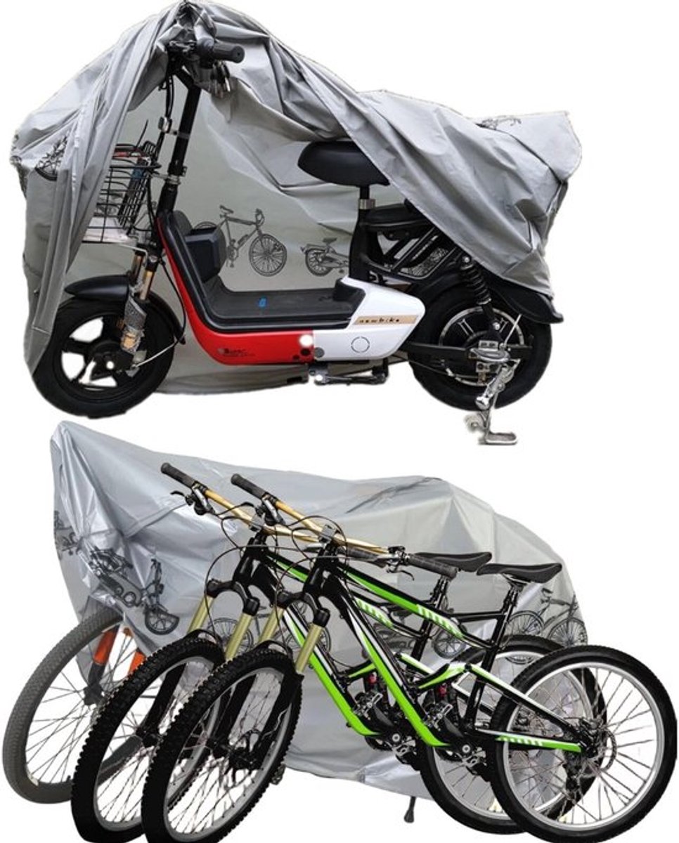 Fietshoes Waterdicht - Fietshoes voor 1 Fiets - Bescherming Tegen Stof/Rain/Sneeuw - UV-Bescherming - Duurzaam Materiaal - Voor Buiten - Fietsafdekking