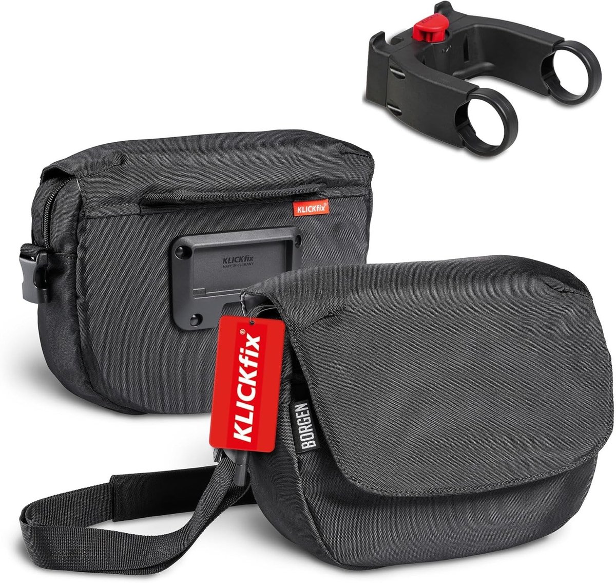Stuurtas voor fiets - Blauw - 5 Liter - Waterafstotende Fietsstuurtas met Schouderriem - Voor E-bike, Racefiets en MTB