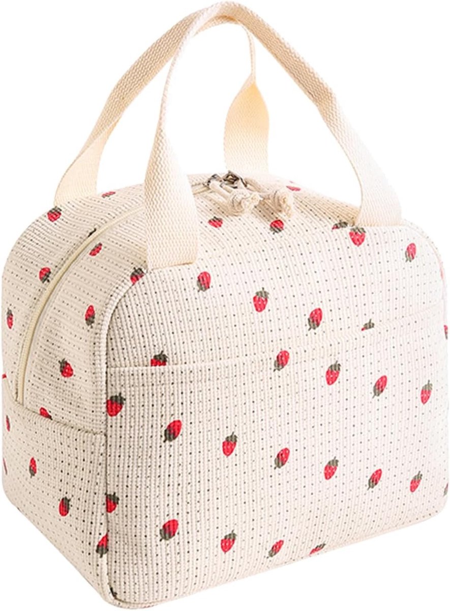 Isolerende Lunchtas voor Volwassenen, Herbruikbare Koeltas voor Werk, School, Picknick en Reizen, Waterdicht en Handig