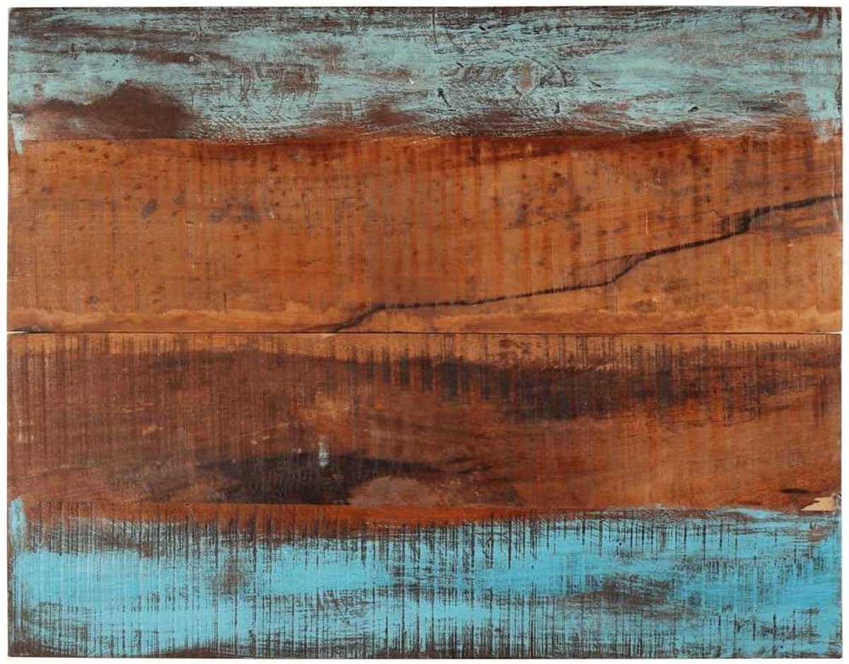 Tafelblad Rechthoekig - Houten Blad - Doe-het-zelf Projecten - Gemaakt van Oud Hout - 70 x 90 cm - Niet gespecificeerd