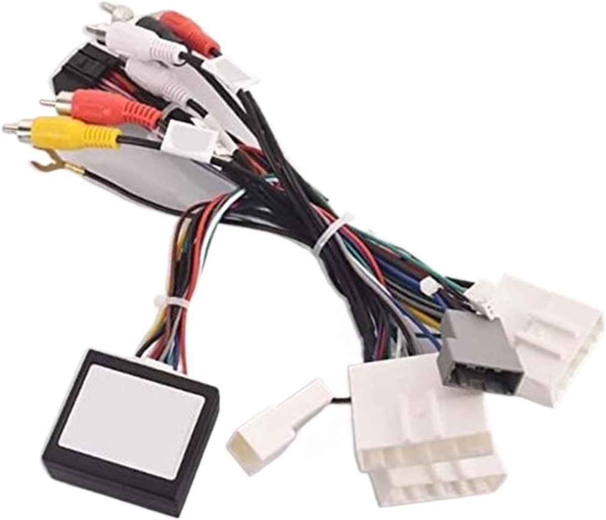Autoradio Kabel Adapter - Stereo Kabelboom - Auto Audio Installatie - Naadloze Connectiviteit - 16pin - Niet gespecificeerd