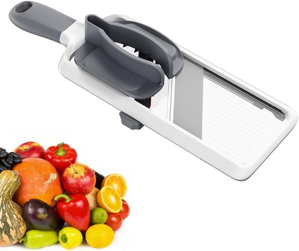 Groenteschaaf - Verstelbaar - N.v.t. - Roestvrijstalen Lemmet - Voor Groenten en Fruit