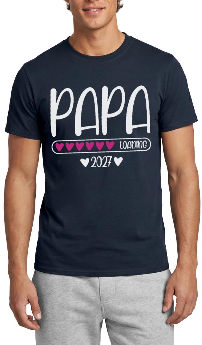 Papa Loading 2027 T-Shirt Heren