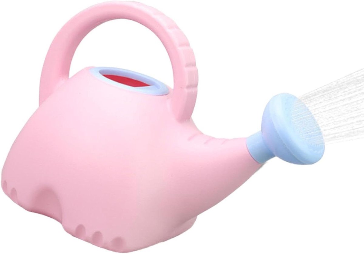 Gieter Olifant - Waterplanten Can - Planten Water Geven - Lange Smalle Tuit - 1.5 Liter - Grijs