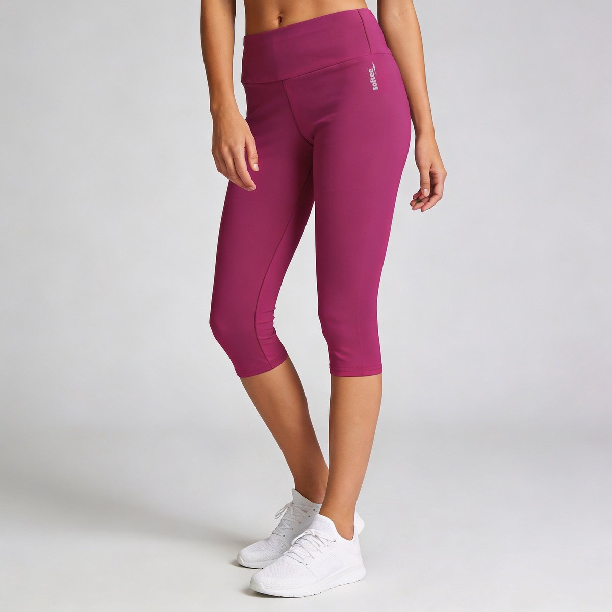 Softee Impulse Capri Legging Granaat - S