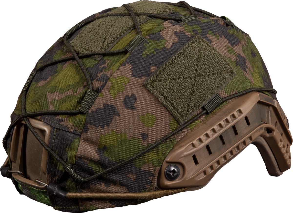 Savotta High Cut Helmet Cover V1 - Helmhoes 500D Cordura - M05 woodland - Maat XL