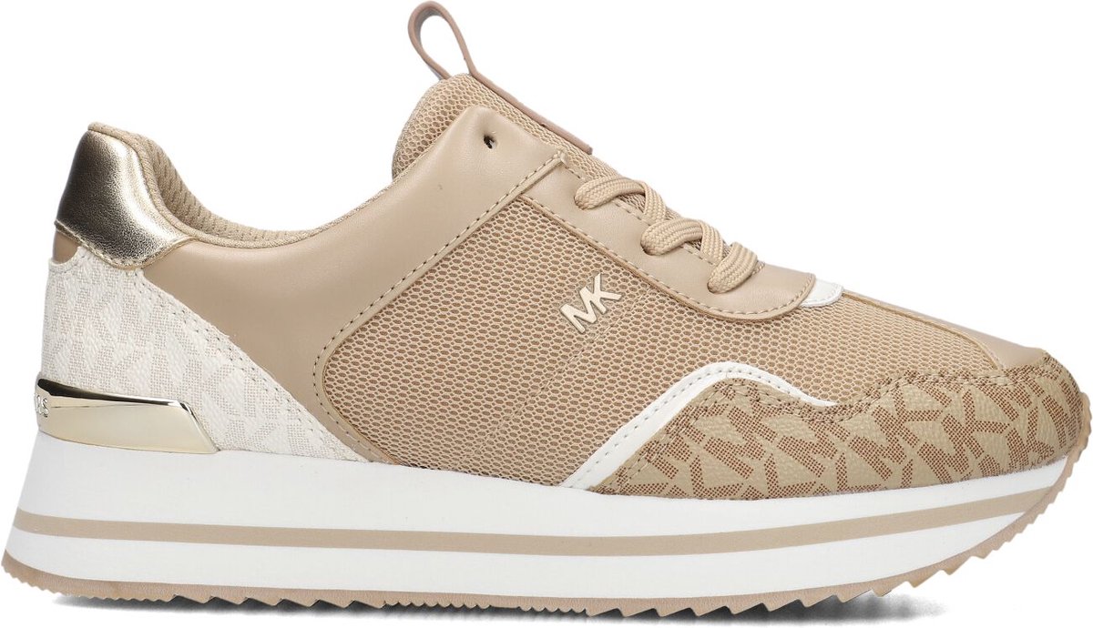Michael Kors Raina Trainer Sneakers - Dames - Beige - Maat 42,5