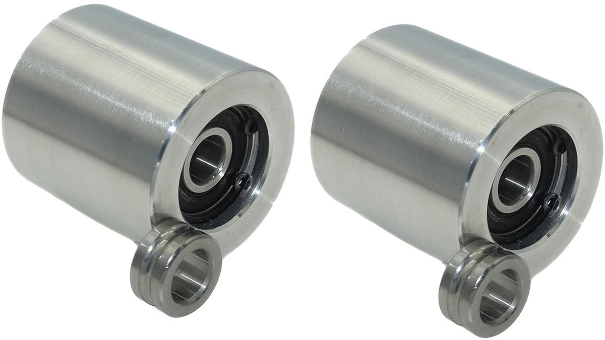 Rollende messenslijper - Aluminium - 50 mm Breed - CNC-gefreesde Bandschuurmachine voor Messenslijpers