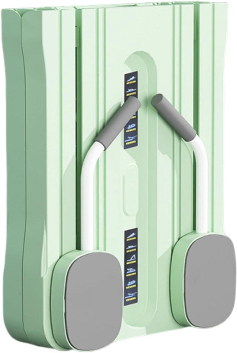 Pilates Machine - Fitness Bord - Volledige Lichaamstraining - Draagbaar & Opvouwbaar - 105x40cm - Groen