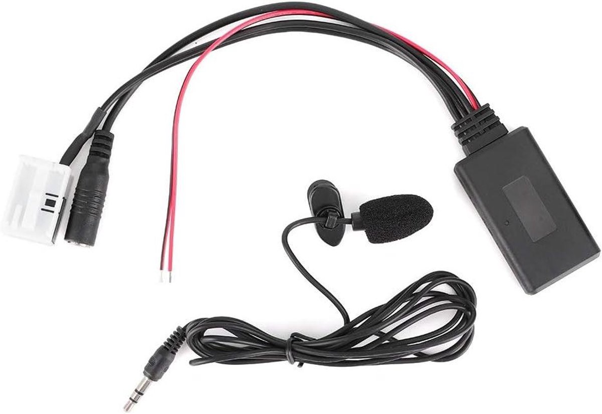 Bluetooth Audio Kabel - Auto Adapter - Muziek Streamen - Met Microfoon - 12 Pin - Populair