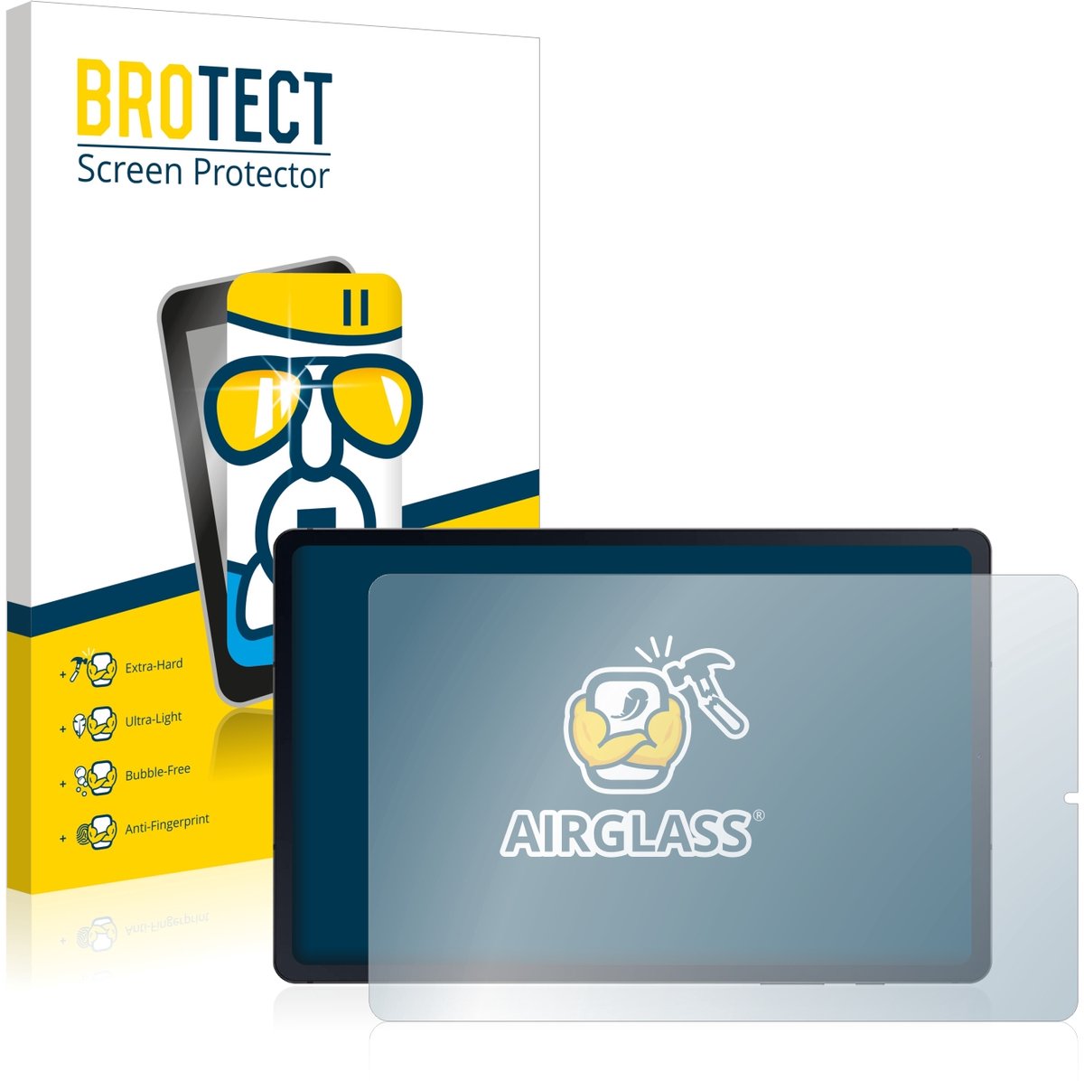 Screenprotector voor Samsung Galaxy Tab S6 Lite LTE 2022 Beschermglas transparant