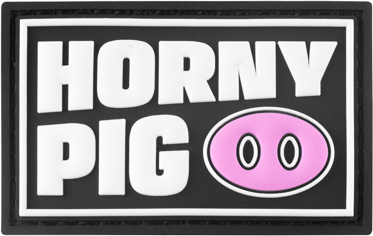 Fuck&Fist - Wear It - HORNY PIG - Fetish Tag met Klittenband