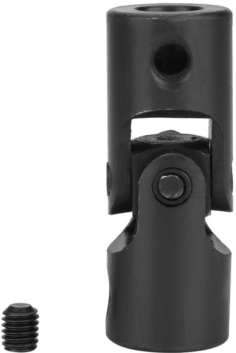 Shaftkoppeling Motorverbinding Cardan 10mm, Universele Aandrijfverbinding voor DIY Stuurinrichting 10 * 20 * 45mm, Hoogwaardige Koppeling, Duurzaam en Betrouwbaar