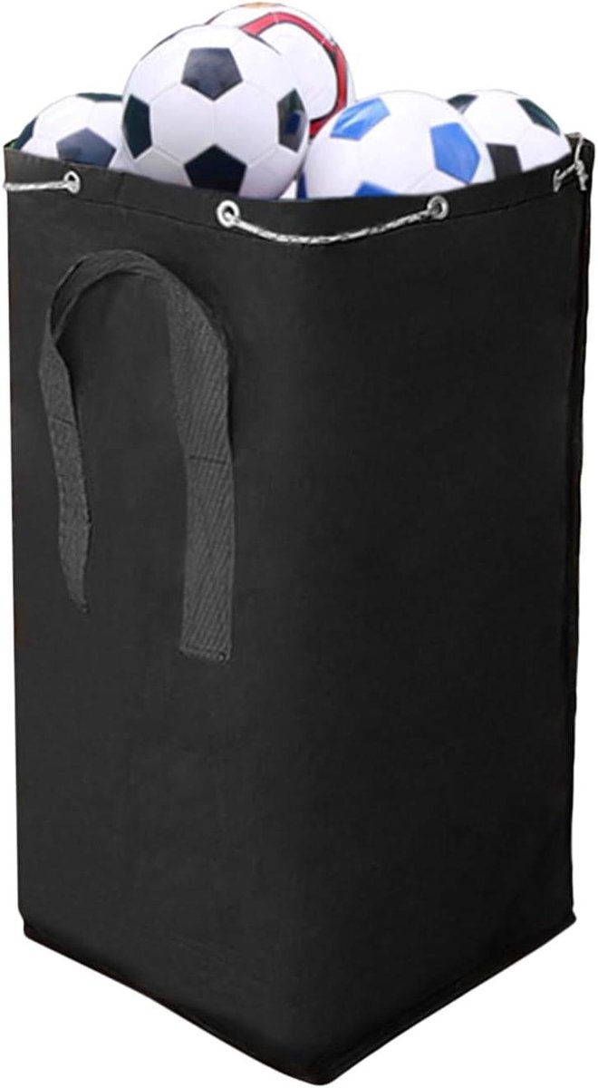 Sportballen Opbergtas - Ballen Organizer - Sportspullen Opbergen - Waterdichte Stof - 190 Liter - Zwart