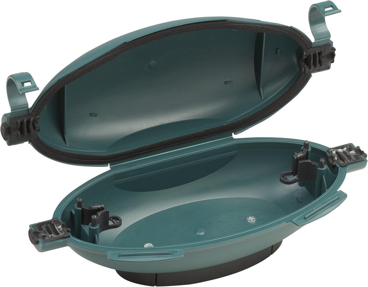 Buitenstopcontact - Groen - 250 x 95 x 90 mm - IP55 Waterdichte Safebox - Voor Buitengebruik