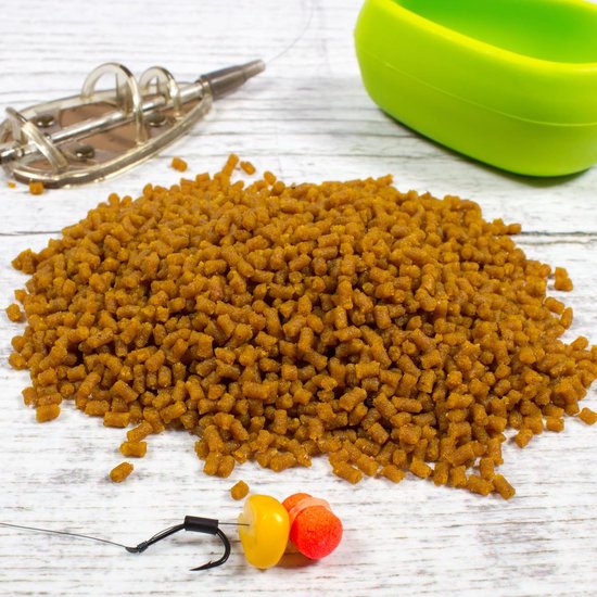 Inline Feeder Set - Karper Montage Vissen - Karper Vissen - Voorgemonteerde Rig - 50 g - Groen — afbeelding 2