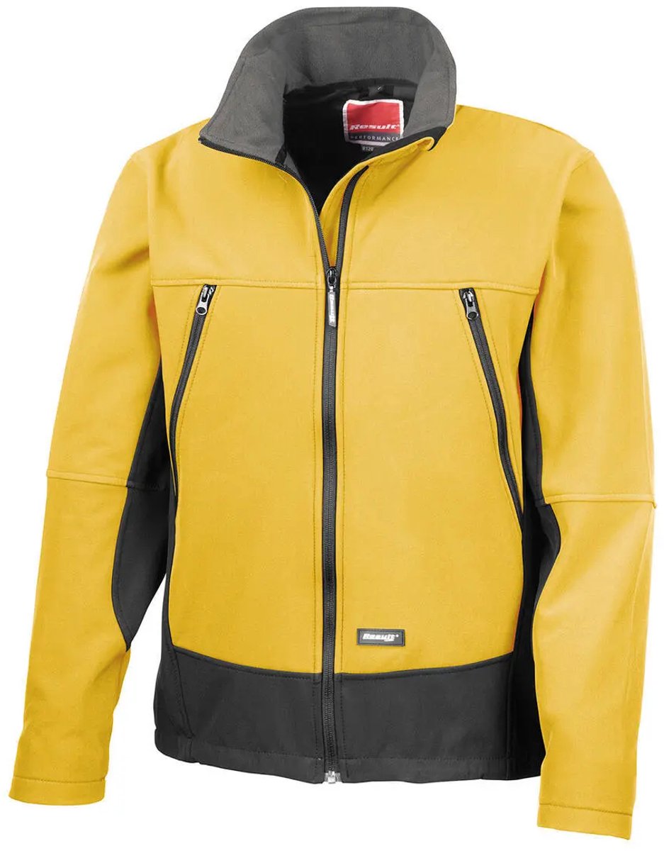 Result Activity Softshell Jacket RT120 - Yellow/Black - S