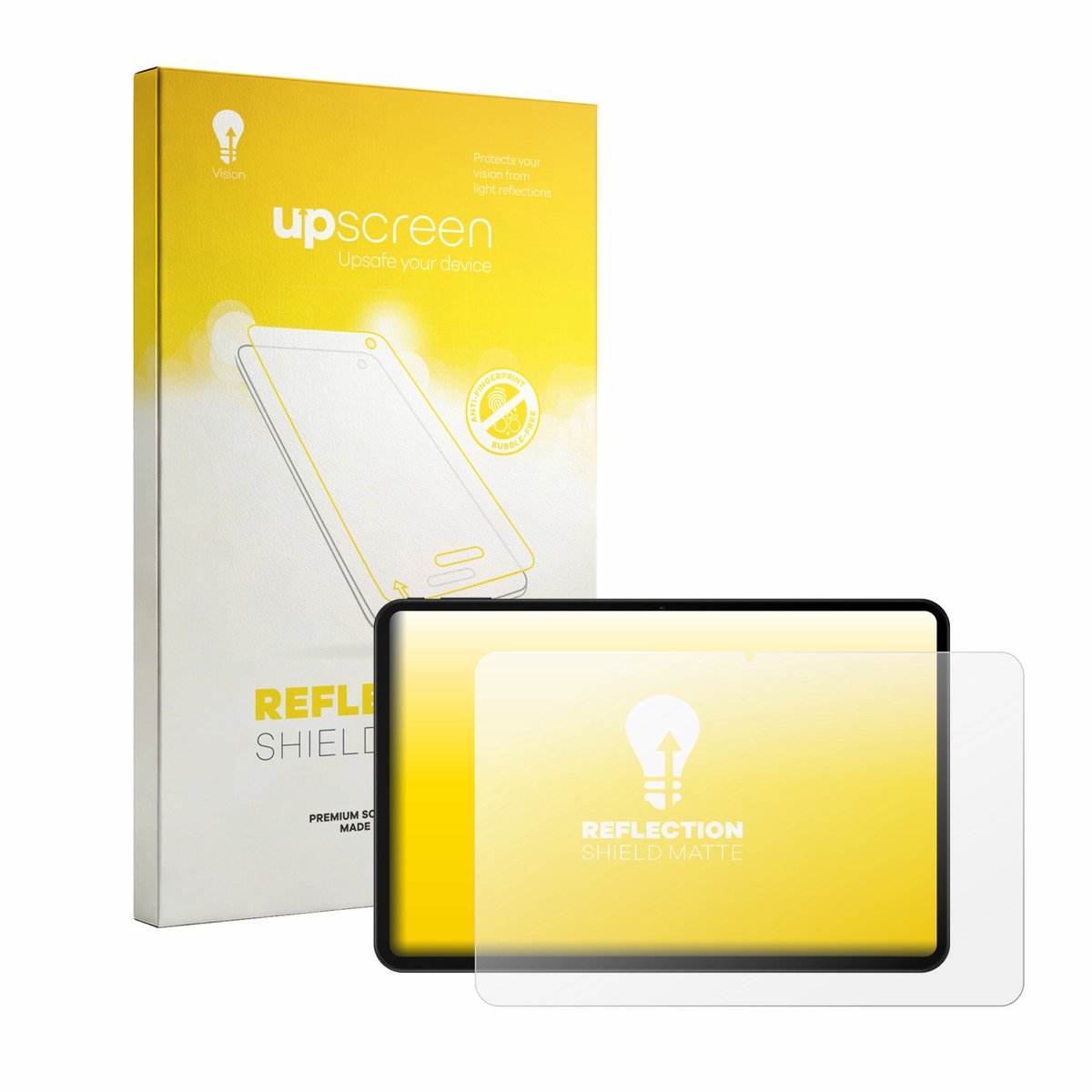 upscreen - Screenprotector voor POCKAM P13 13.4" - Folie Beschermfolie anti glare matte
