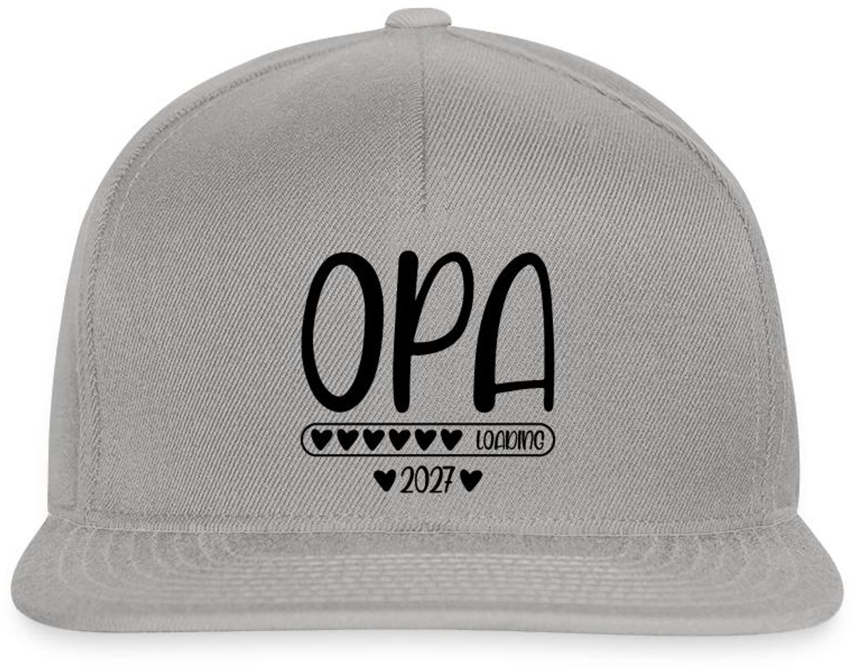 Toekomstige Opa 2027 Snapback cap