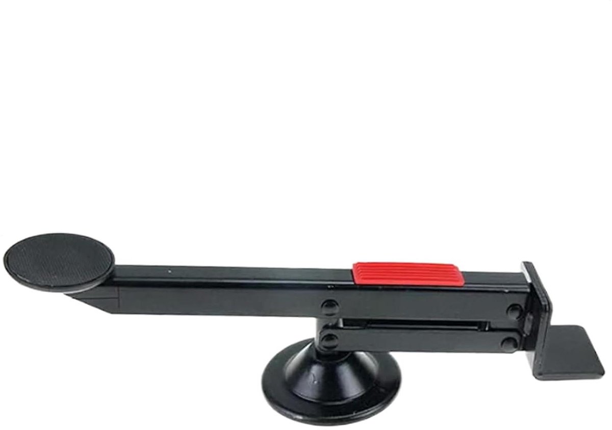 Deurlifter met Voetpedaal - Deurhijs Gereedschap - Deuren Plaatsen - 360 Graden Draaibaar - 33 cm - Grijs