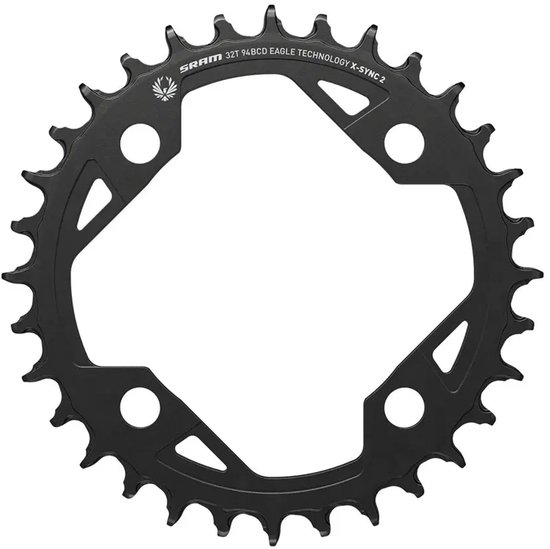 Sram kettingblad Eagle 12V 32T E-MTB Steek 94 aluminium zwart van Sram — afbeelding 3