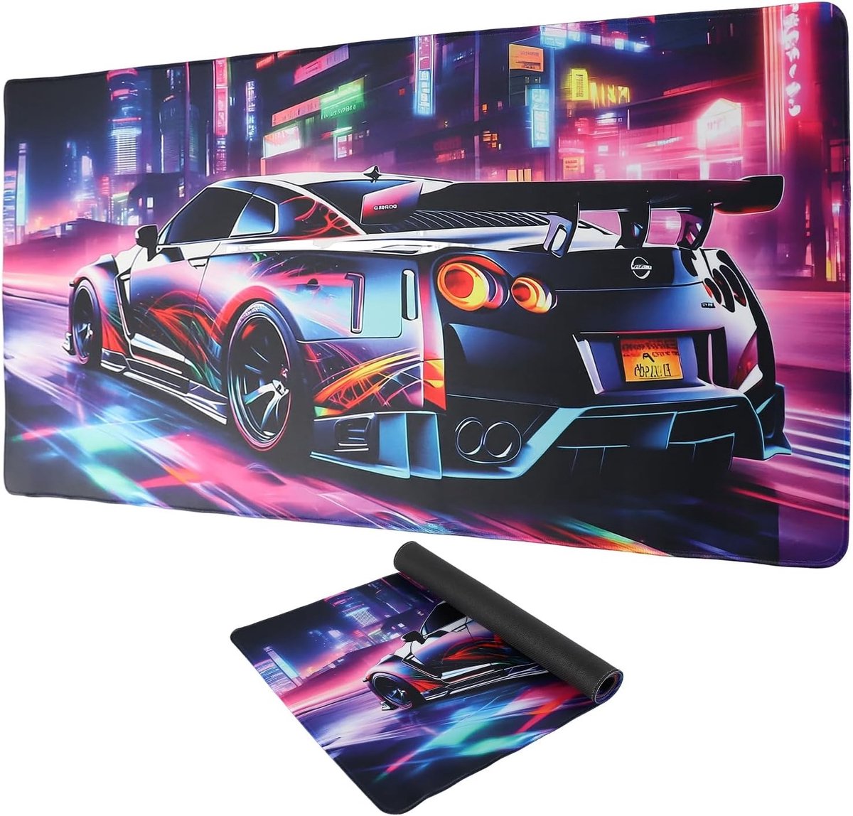 Grote Desk Pad voor Gaming en Werk - XXL Muismat 900 x 400 mm - Ideaal voor Laptop en Bureaugebruik
