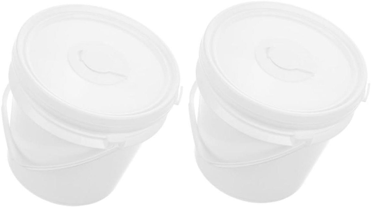 Babydoekjes Dispenser - Doekjes Houder - Vocht Behoud - Luchtdichte Sluiting - 2 Stuks 205 cm - Wit