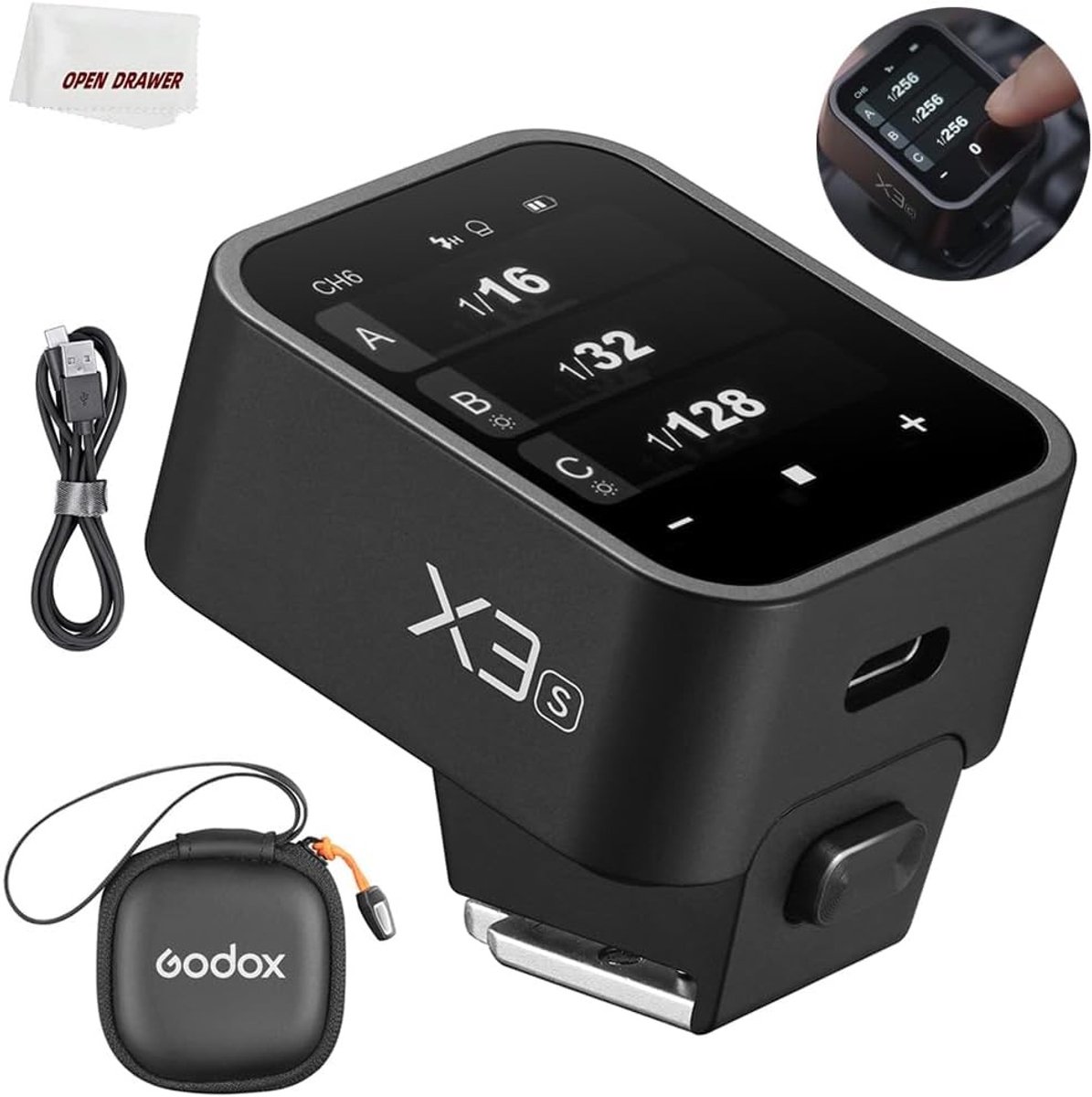 Draadloze Bluetooth Trigger voor Flitsers met Meerdere Instellingen en Compatibiliteit