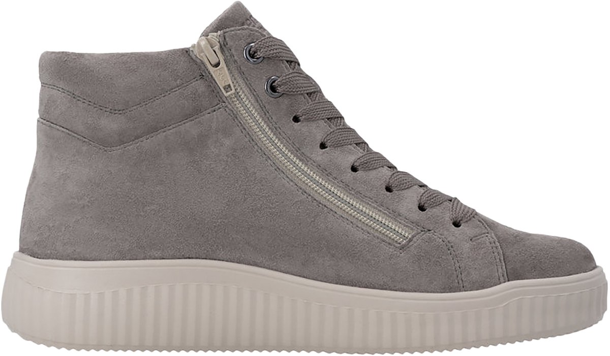 Hoge leren sneakers