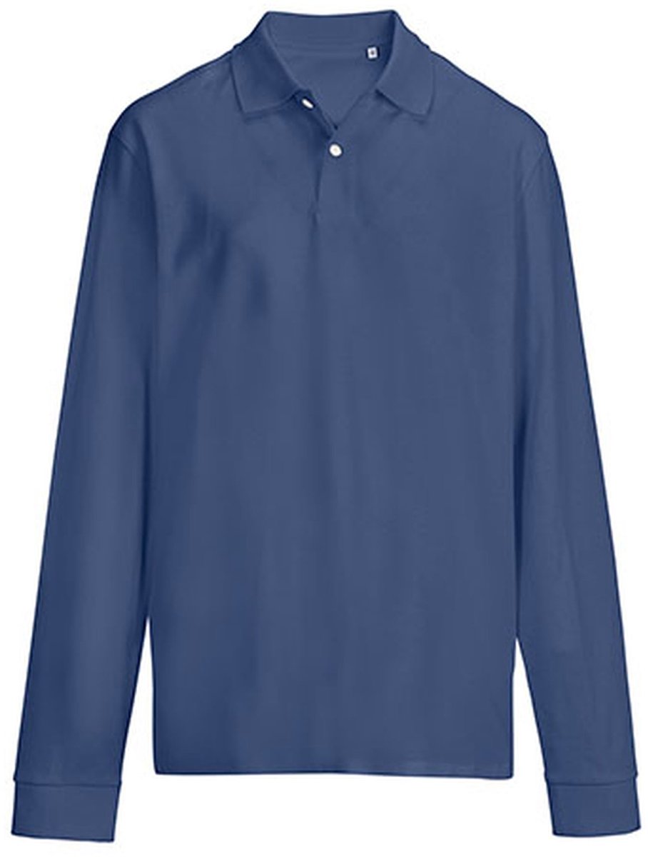 SOL'S Unisex Pacific Polo Shirt Longsleeve L04441 - Denim - XS