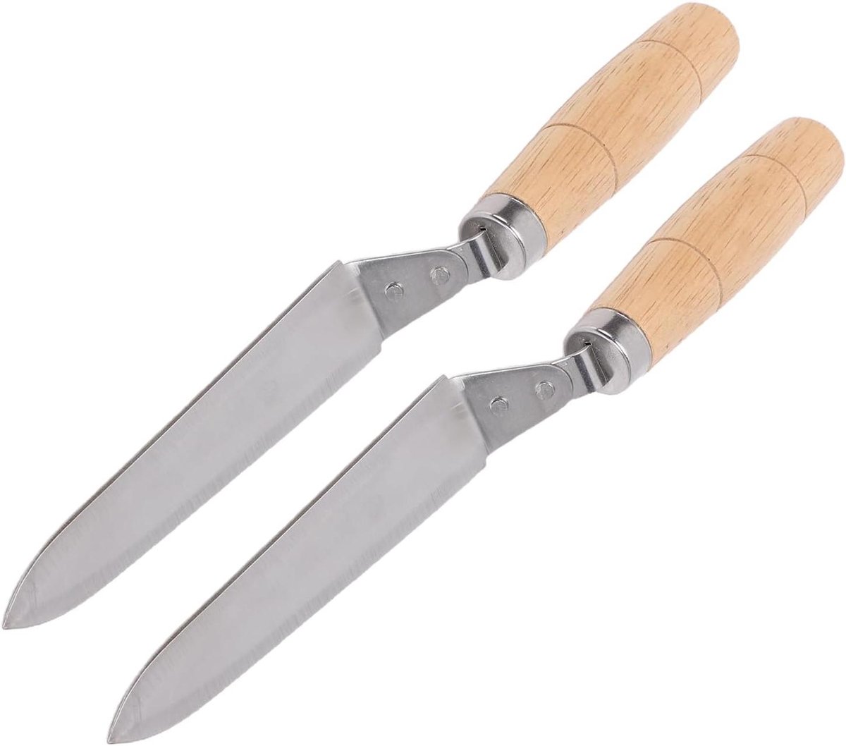 Honing Schraper - Ontzegelgereedschap Bijenkorf - Honing Oogsten - Schuin Bladontwerp - 26 cm - Zilverkleurig