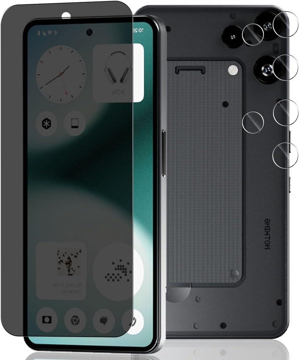 Telefoon Bescherming - Privacy Folie - Scherm Beveiligen - Anti-spionage Techniek - 3 Stuks - Transparant